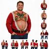 Men's Crewneck Sweatshirt Hoodless Pullover Casual Long Sleeve Top