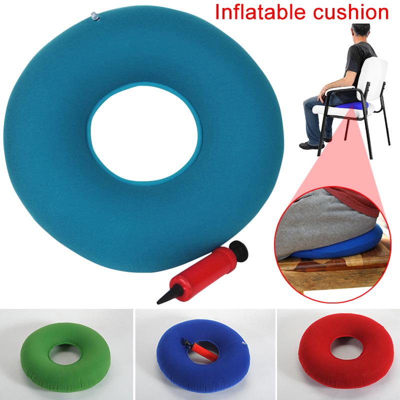 Medical Seat Ring Inflatable Support Chair Pillow Hip Hemorrhoid Round Pad Taste Fashion