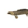 Crocodile Dragon Statue Brass Figurine Miniature Sturdy Animal Sculpture Retro Design for Room Desk