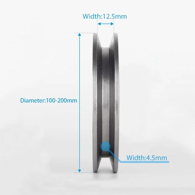 Tek Yuvalı V Kayışlı Kasnak Çapı 110mm-200mm A Tipi Kasnak Malzemesi Dökme Demir Elektrikli Alet Aksesuarları