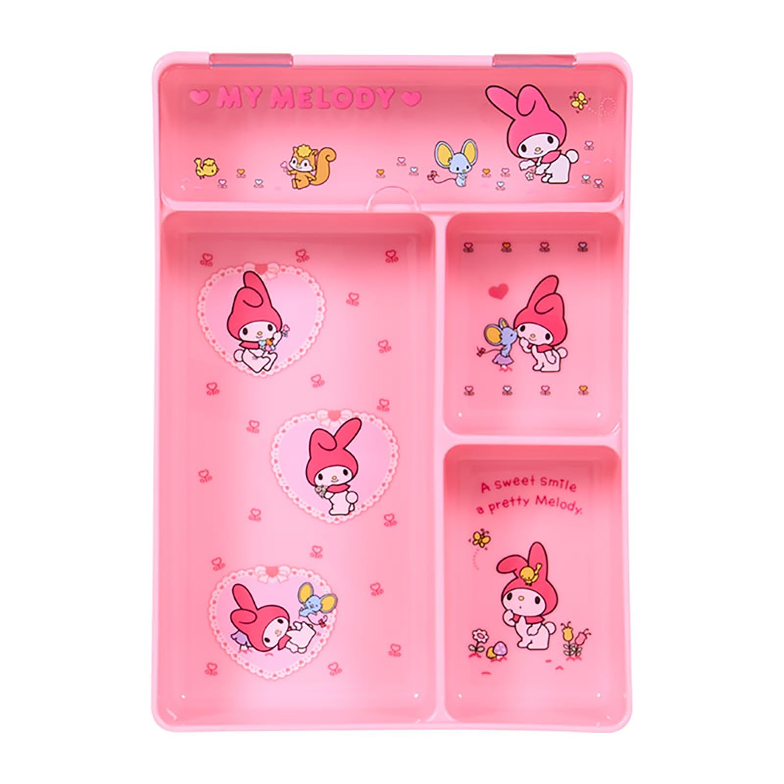 Sanrio Tray with Lid Always My Melody 323471 (SANRIO) (Everyday Goods, Sanrio)