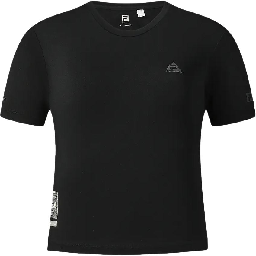 

New FILA EXPLORER SS25 Regular T Shirt Women s A11W537105F-BK 165/84A/M
