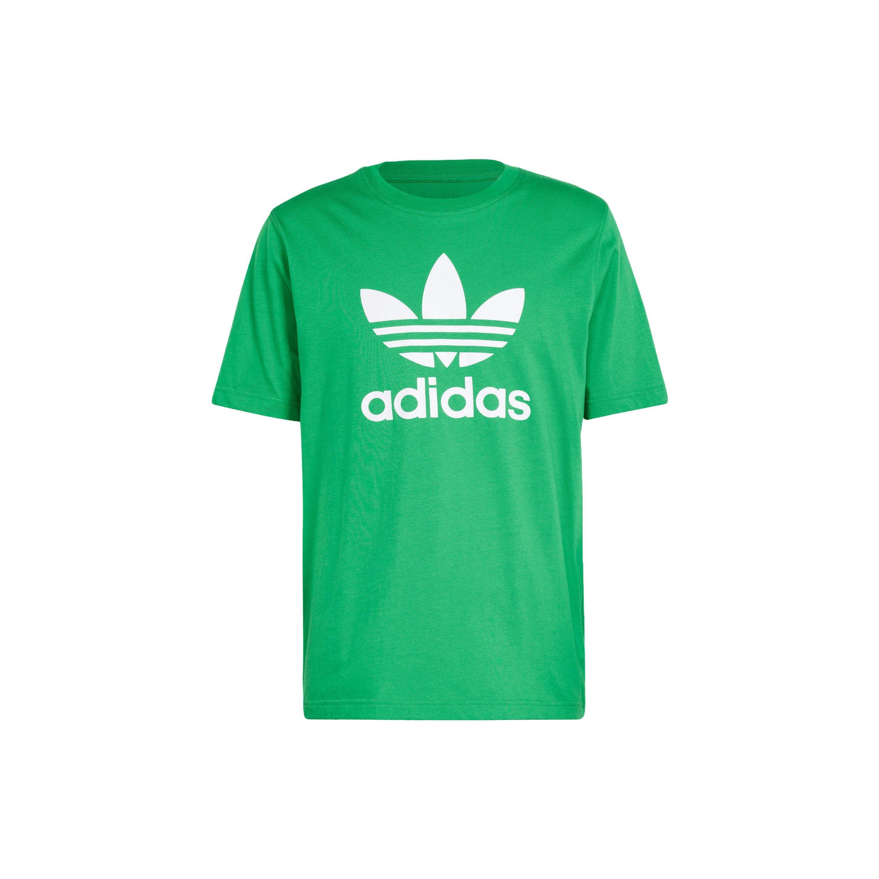 

adidas Adicolor Trefoil Tee Green Men Streetwear IR8012 L