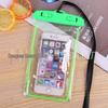 PVC Transparent Luminous Waterproof Phone Bag for Swimming, Photos, Diving, with Customizable Logo