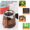 Extra Fine Mesh Tea Infuser Strainer Stainless Steel Loose Leaf Tea Steeper Diffuser with Large Capacity Basket and Lid Fits Te