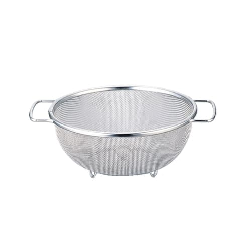 

Kanei Kogyo Shapeline Handled Round Colander, 19cm, SH-007, Made in Japan