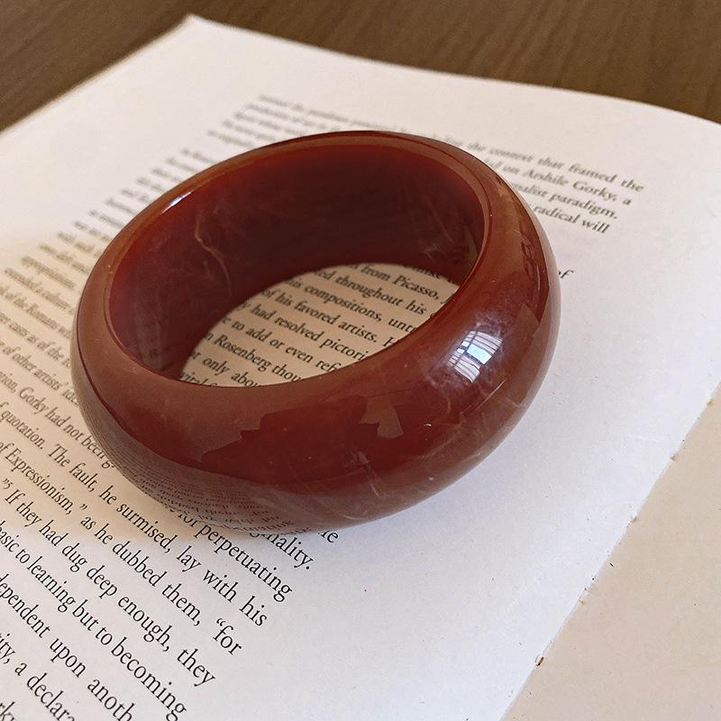 Acrylic Ombre Round Vintage Minimalist Autumn/Winter Bracelet