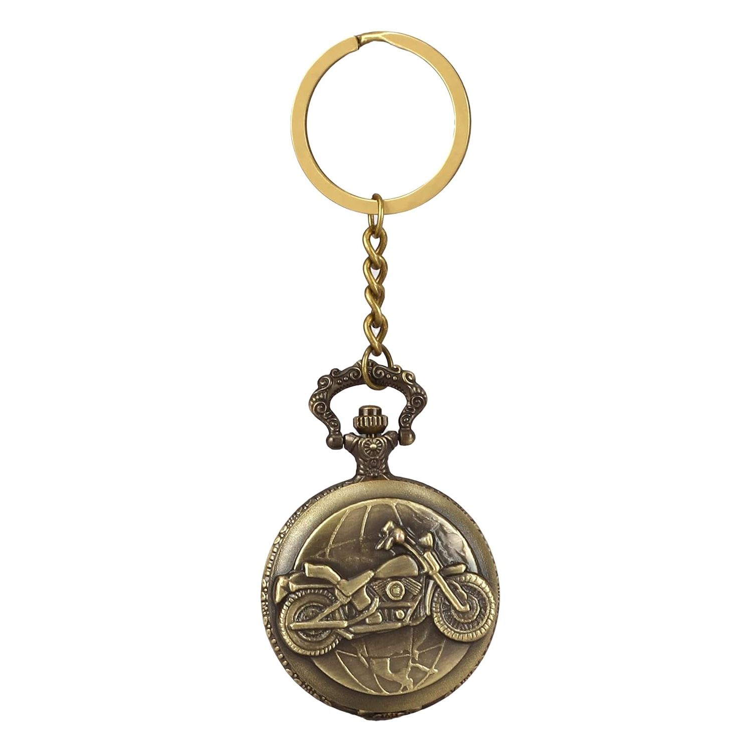 

Металлический винтажный велосипедный брелок для карманных часов, золото