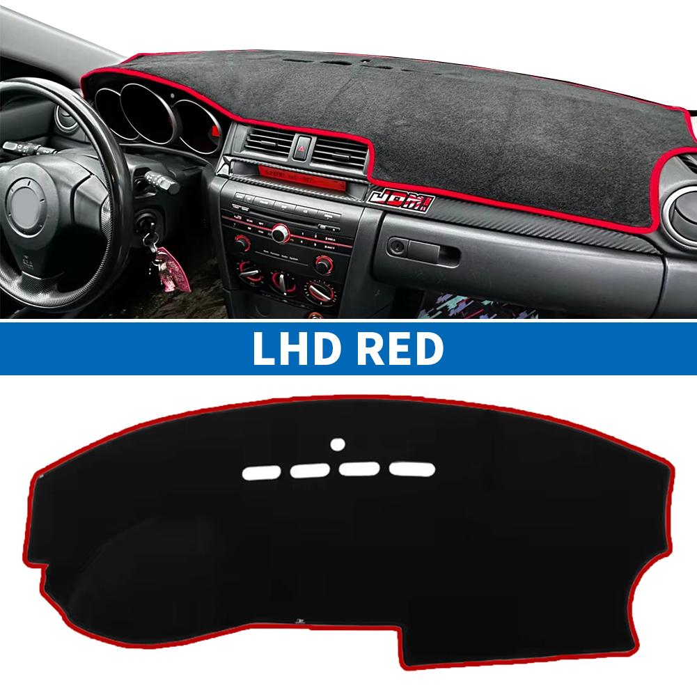 Auto Armaturenbrettmatte für Mazda 3 Mazda3 M3 BK 2004 2005 2006 2007 2008 Sonnenschutz Schutzteppich Armaturenbrett Pad Dashmat