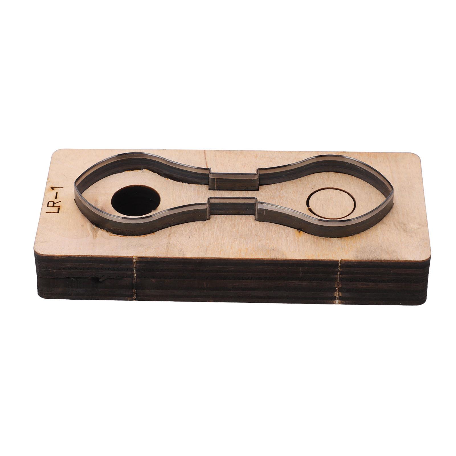 

Кожа Металл Режущий штамп DIY Штамповка Вырубка Форма Легированная сталь Художественные ремесленные аксессуары LR 1