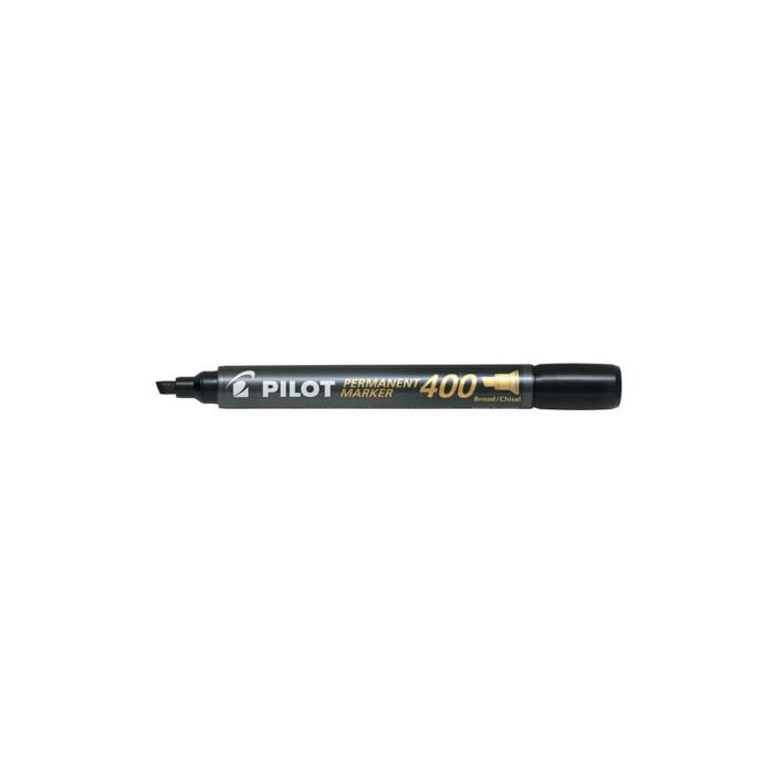 Pilot 400 Marqueur permanent noir 4 mm large