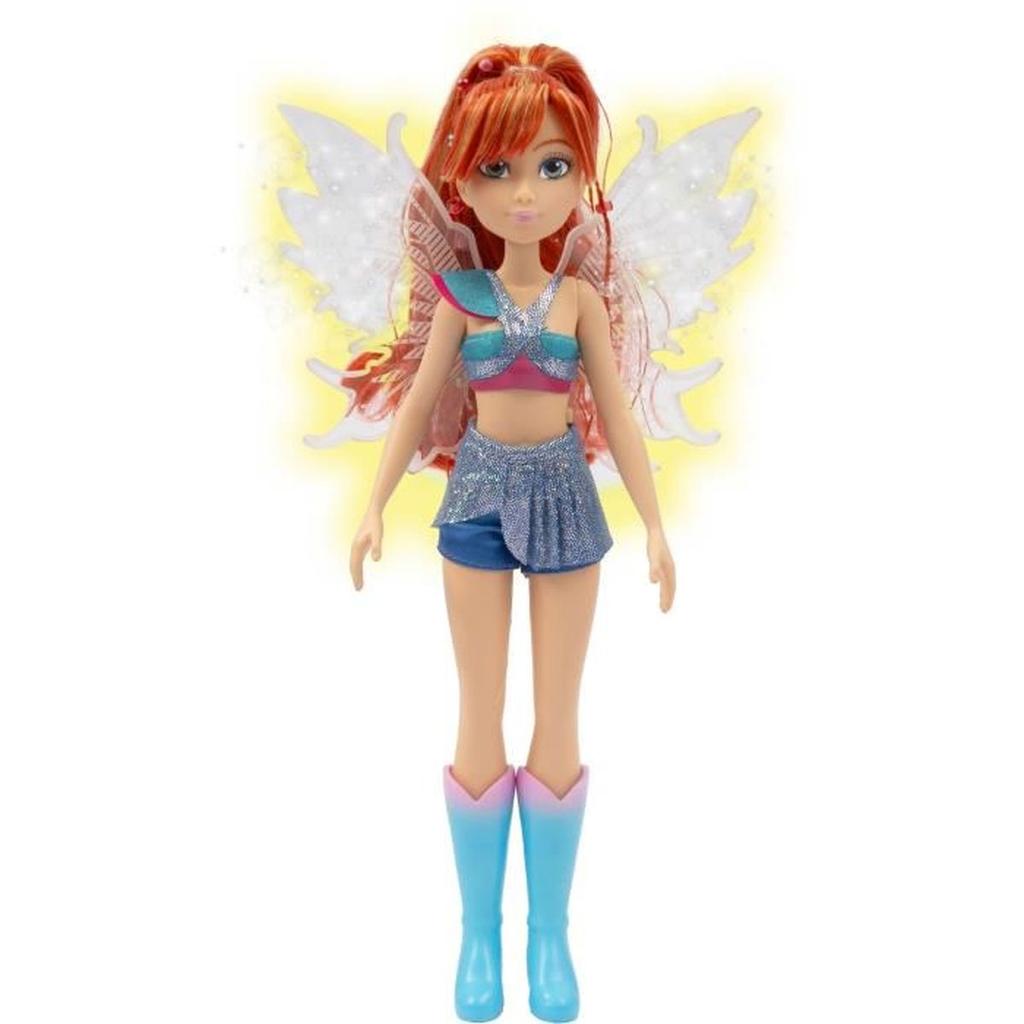 Poupée Winx avec ailes lumineuses - Bloom - 26 cm - Des 3 ans – WNX781