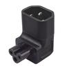 Adaptador de Corriente Universal Convertidor Adaptador IEC 320 C14 a C5 Ángulo Arriba/Abajo