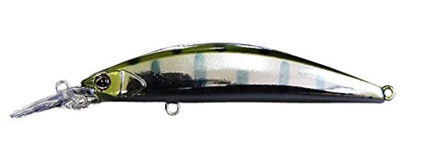 

JACKALL Minnow Tricolor GT 56mm Silver Yamame 56MD-F 4.3g