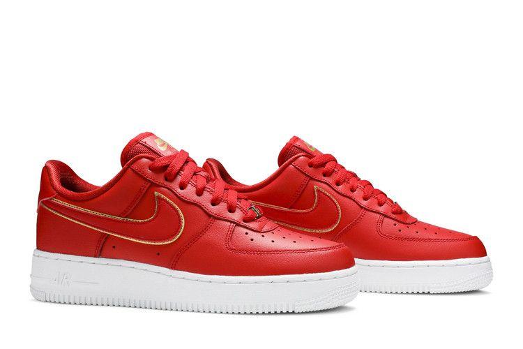 Nike Air Force 1 Low Icon Clash University Red (Women's) Sneakers