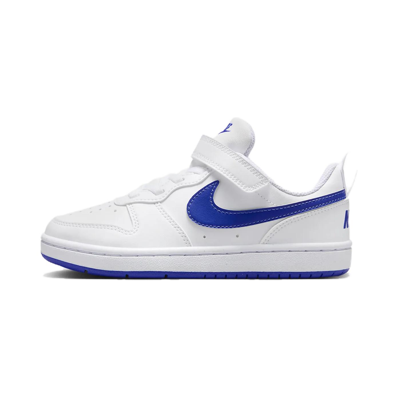 Nike Kids  Court Borough Low Recraft White Hyper Royal DV5457-110 28