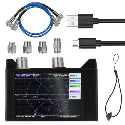 4,0-Zoll-Touchscreen 3G-Vektor-Netzwerkanalysator SAA-2N NanoVNA V2 Antennenanalysator Kurzwellen-HF