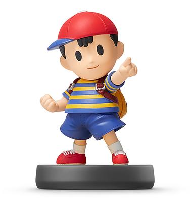 Nintendo Amiibo - Ness (Super Smash Bros. Series) NFC Figure for Nintendo Switch, PVC Collectible, New & Sealed