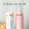 680ML Vacuum Cup with Bouncing Lid Stainless Steel Insulated Cups Outdoor Portable Sports Water Cup Portable Drinkware Gift