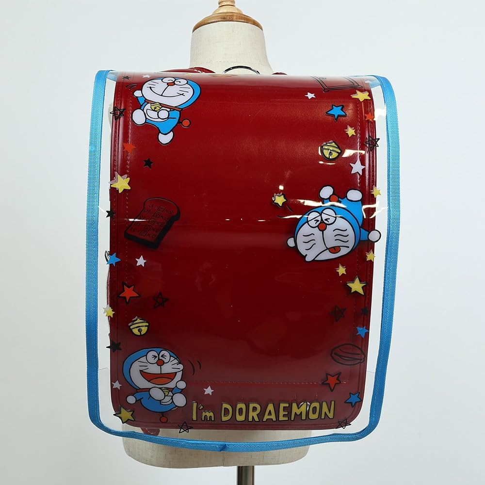 Marushin Doraemon Happy School Backpack Cover for Elementary School Girls and Boys (2825008400)