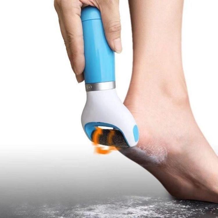 USB Rechargeable Electric Foot Grinder Pedicure Device for Removing Dead Skin, Calluses, and Cuticles.