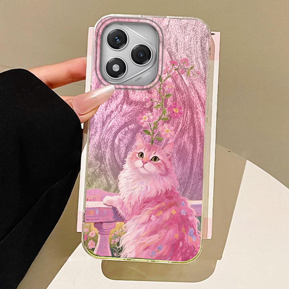 Cartoon Fun Green Panda Animals Phone Case for Honor 400 200 Pro Magic7 6 5 Lite X9a X9c X8b X8a X8c Silicone Back Shell Cover