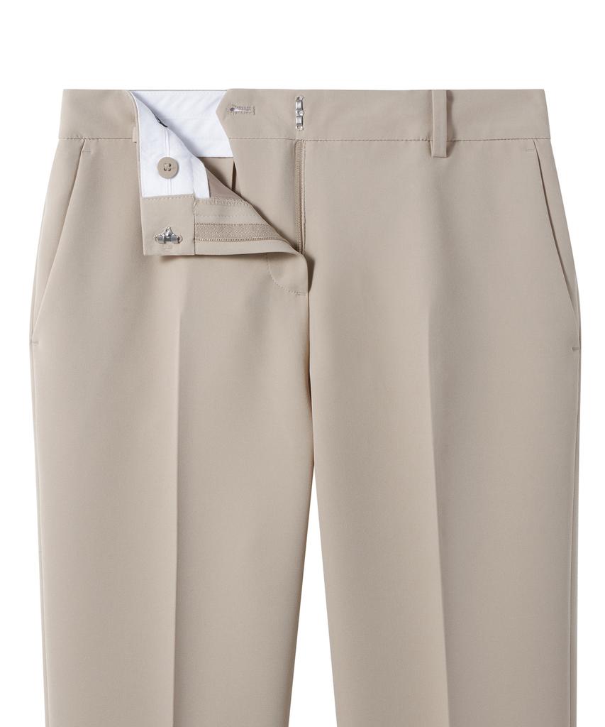 MUSINSA STANDARD WOMAN Women'S Fluid Slim Straight Slacks [Beige]