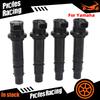 Lgnition Coil 4PCS F6T558 for 02-17 Yamaha YZF R1 R6 R6S VMX V Max FZ1 FZ8 RS SR Nytro FX WR Viking 5VY-82310-00-00 5VY823100000