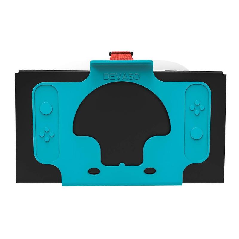 DEVASO VR Headset for Nintendo Switch Game Console Heat Dissipation Plastic Headband VR Glasses - Wh