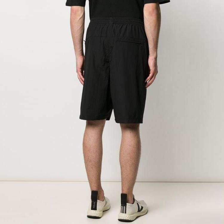 Y-3 Logo Cargo Shorts Men Bottoms Black FS3345