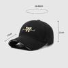 Autumn Winter Woolen Baseball Cap Embroidered Letter Cap Men's Thick Warm Cap