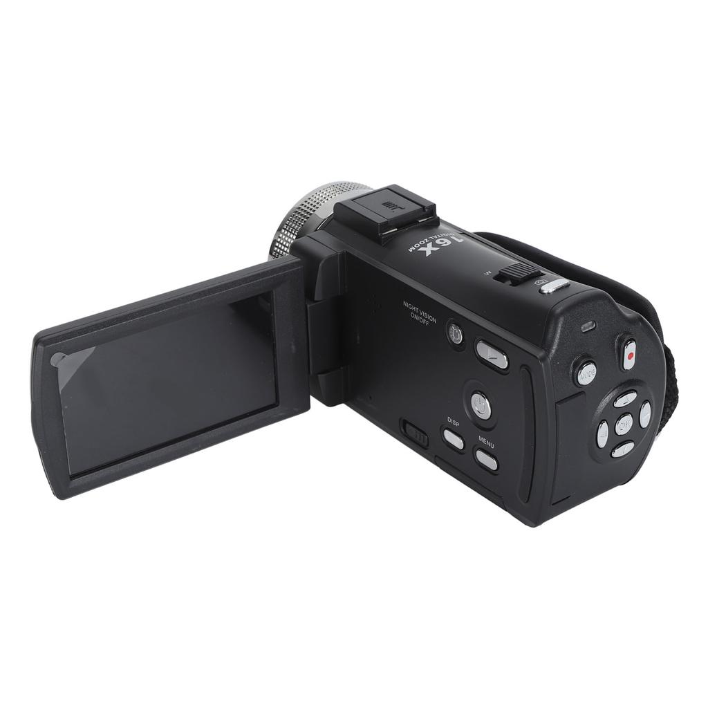 Video Camera Camcorder Full HD 1080P 30MP Digital Camera Recorder 3.0 Inch TFT LCD Screen 16X