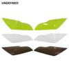 For Kawasaki ZX-10R ZX10R 2011-2015 Motocross Motorcycle Headlight Cover Protector Transparent Screen Lens Covers Smoke 2PCS