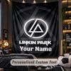 TapestryLinkin Park Custom Name Text Personalized Wall Hanging Tapestry Home Wall Decor