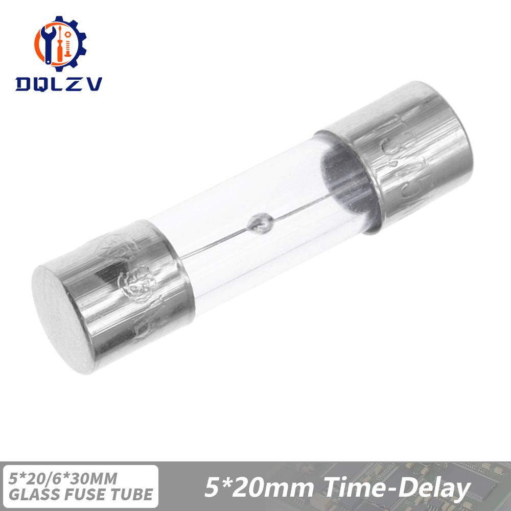 5*20mm 6*30mm Fast Blow Glass Tube Fuses 5x20mm 6x30mm 250V 0.5A 1A 2A 3A 4A 5A 6A 8A 10A 15A 20A 25A 30A AMP Slow Blow Fuse
