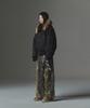Not4Nerd Fur Hooded N2B Bomber Jacket - Black