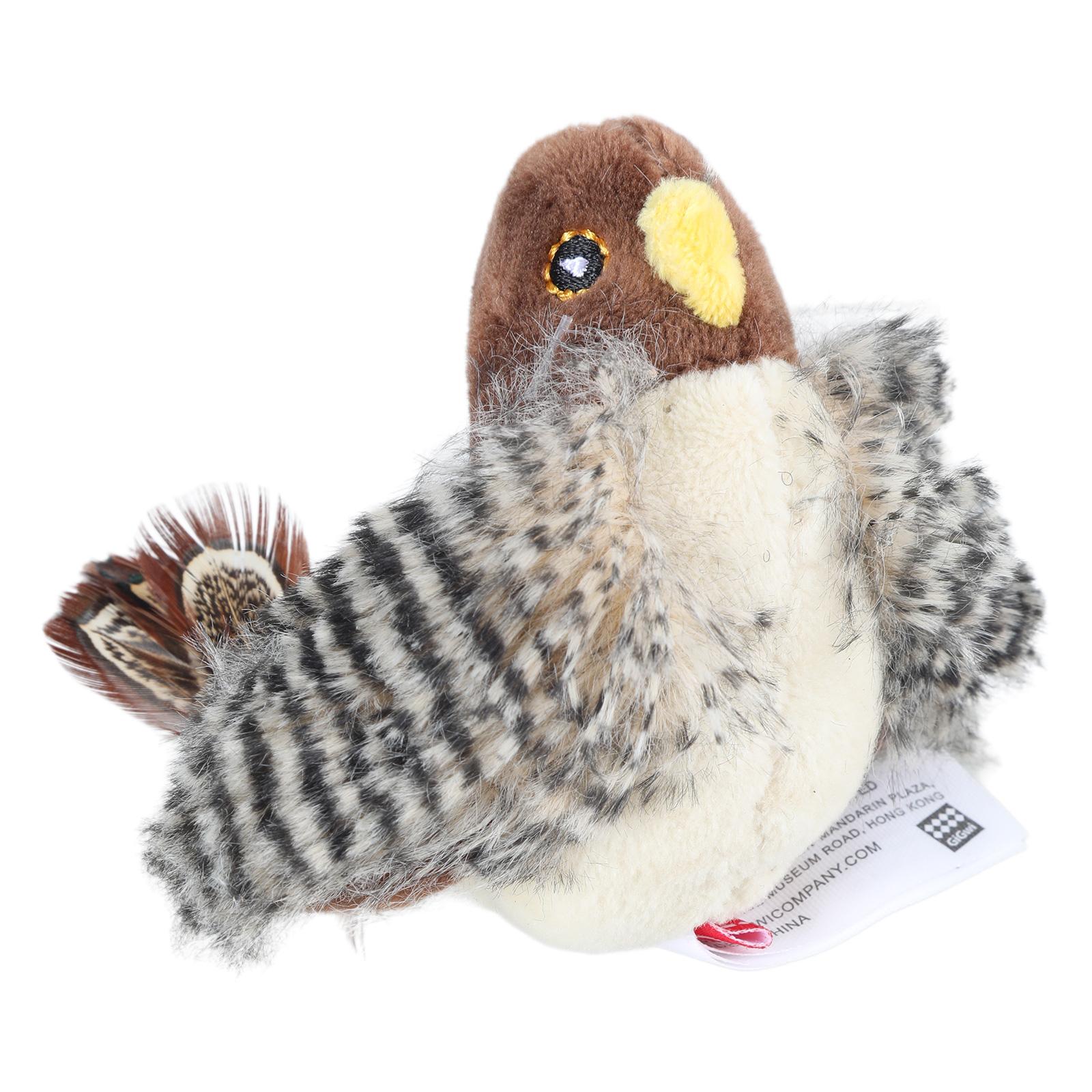 

Кошки Птицы Игрушка для кошек Котенок Пищащая игрушка с пером для кошек Прорезывание зубов Жевательная птица с пером для кошек Подарок