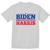 Biden Harris 2024 Election Campaign T=shirt Mens Graphic Tee Gray