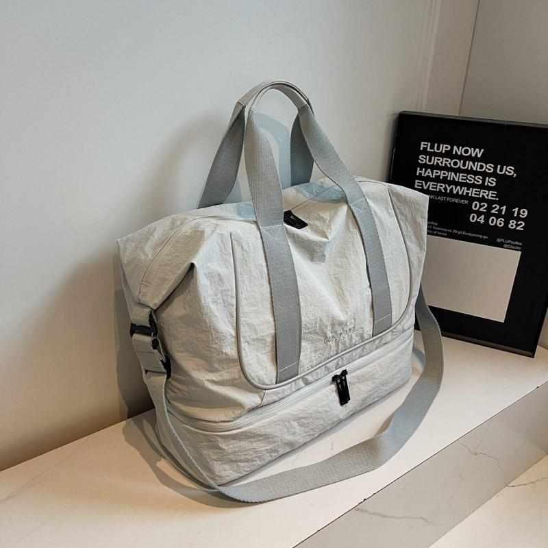 Travel Bag Large Capacity Shoulder Sports Fitness Bag Separation Shoes Bags Storage Storage Bag Dry Wet Separation