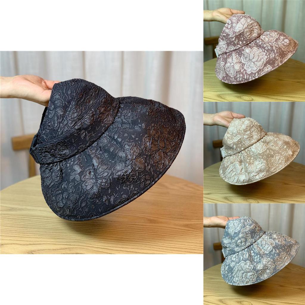 New Black Straw Sun Hat Women Summer Thin Uv Protection Wide Brim Sun Hat Sun Hat Fisherman Hat Tide