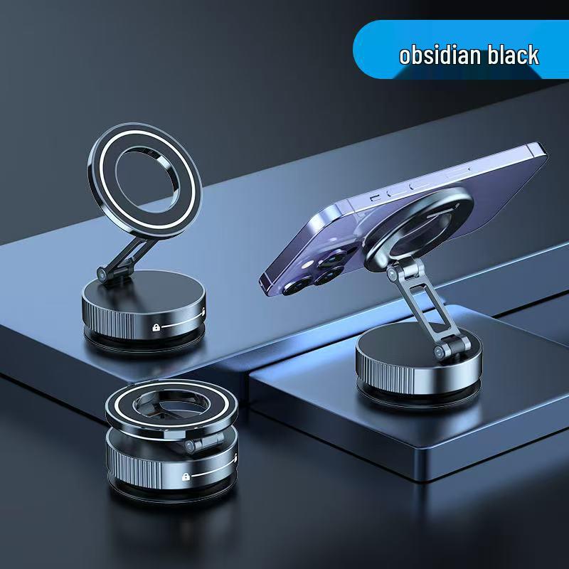 K11 Magnetic Car Phone Holder - Magsafe Compatible, Rotating, Foldable, Strong Grip