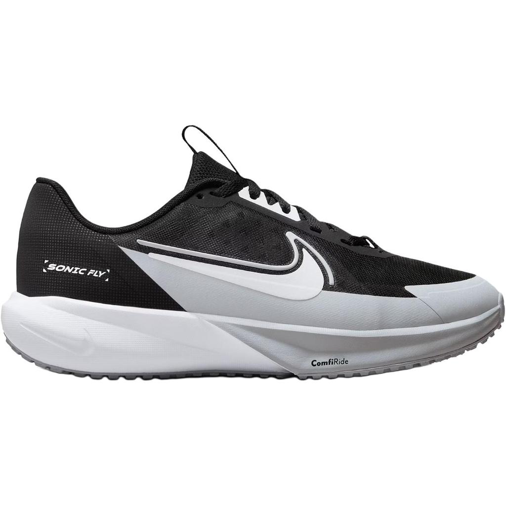 Nike SONIC FLY Low top Running Shoes Black White Unisex FZ0017-001