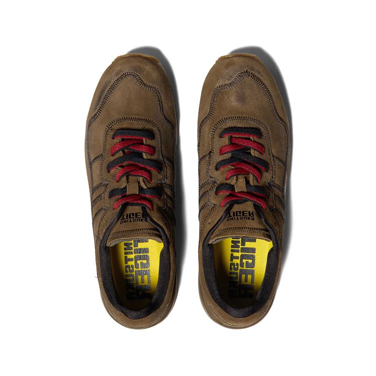 ONITSUKA TIGER Tiger Ally Stitch Fashion Versatile Thick Sole Durable Casual Shoes Unisex Sneaker Brown 1183C447-201