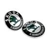 2025 Neues Auto Hinten Vorne Emblem Kofferraum Abzeichen Aufkleber für Skoda Kodiaq Karoq 2 A7 Tour VRS Superb Octavia Yeti Fabia 1 Rapid Access