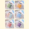 Cute 12 Digits Calculator Large LCD Display Candy Color Finance Calculator Portable Practical Student Calculator