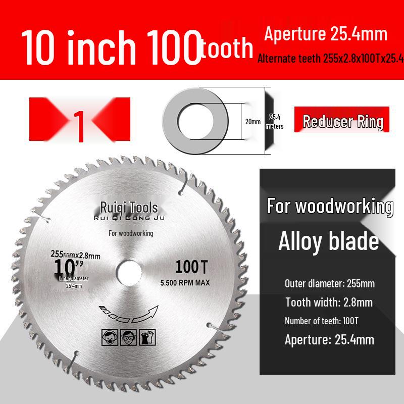 Woodworking Circular Saw Blade - 4 to 10 Inch for Angle Grinder & Hand Grinder