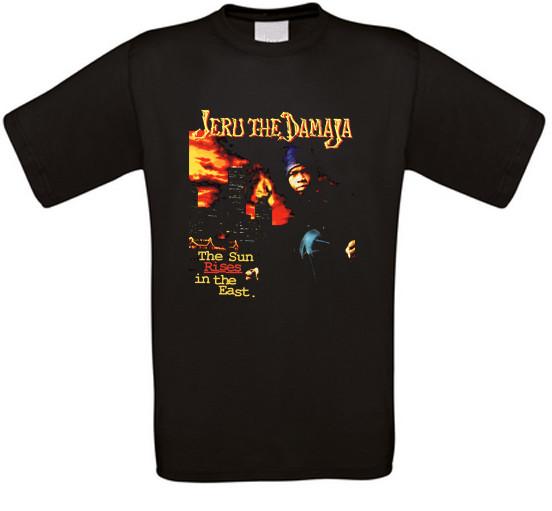 Jeru the Damaja The Sun Rises in the East Rap Hip Hop T-Shirt All Sizes L