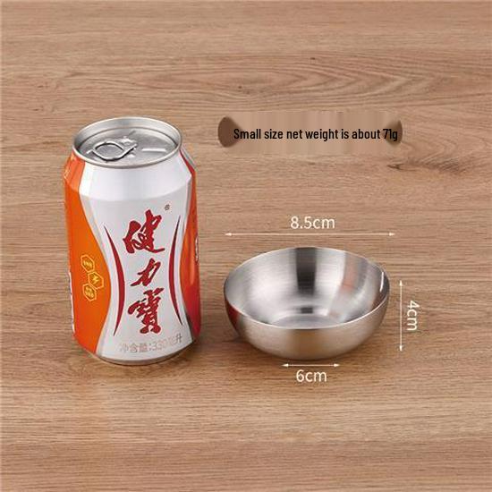 Thickened Stainless Steel Bowl: Perfect for Noodles, Rice, Salad, Bibimbap, Pao Fan, and Ramen
