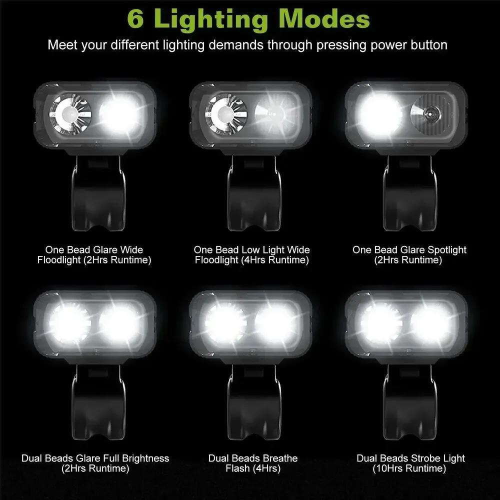 Bright Bicycle Light T6 LED Front Light USB Rechargeable Mountain Bicycle Lamp 800LM Bike Headlight Flashlight Cycling Scooter