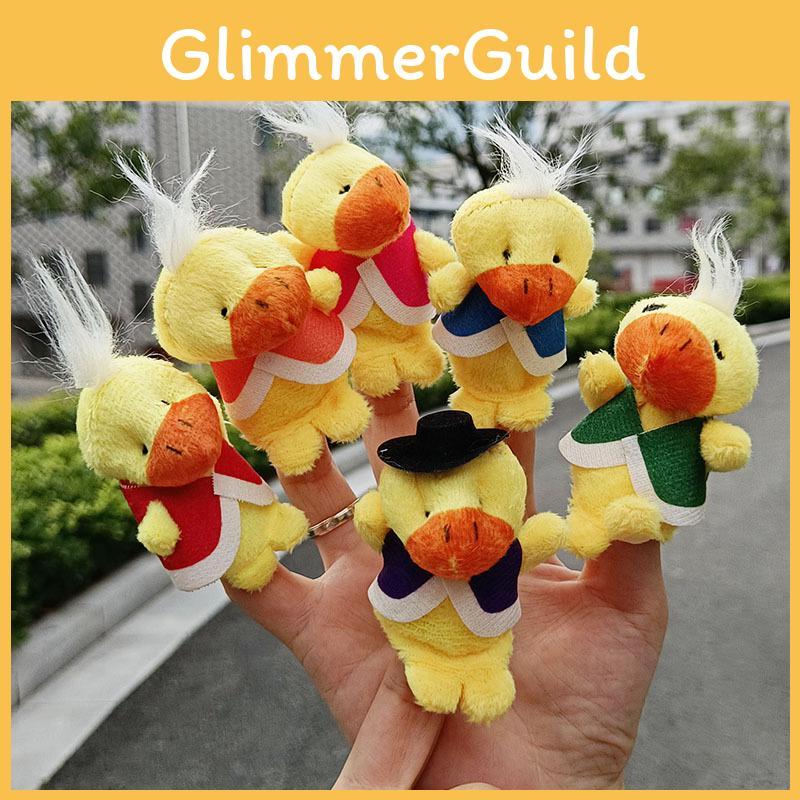 Finger Plush Puppet Set With Soft Short Plush For Toddler Early Education Doll